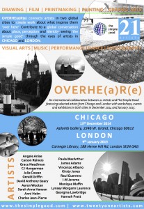 OVERHE(a)R(e) POSTER Exhibition (January 2015)